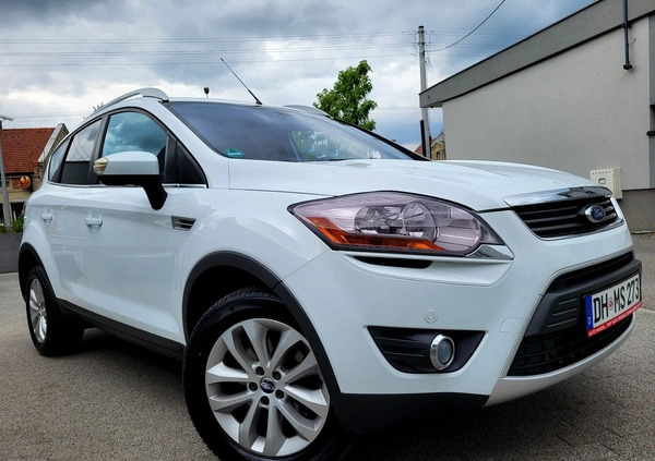 Ford Kuga cena 33900 przebieg: 197000, rok produkcji 2010 z Sulmierzyce małe 704